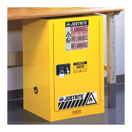 SAFETY CABINET 12 GAL. COMPACT YELLOW
